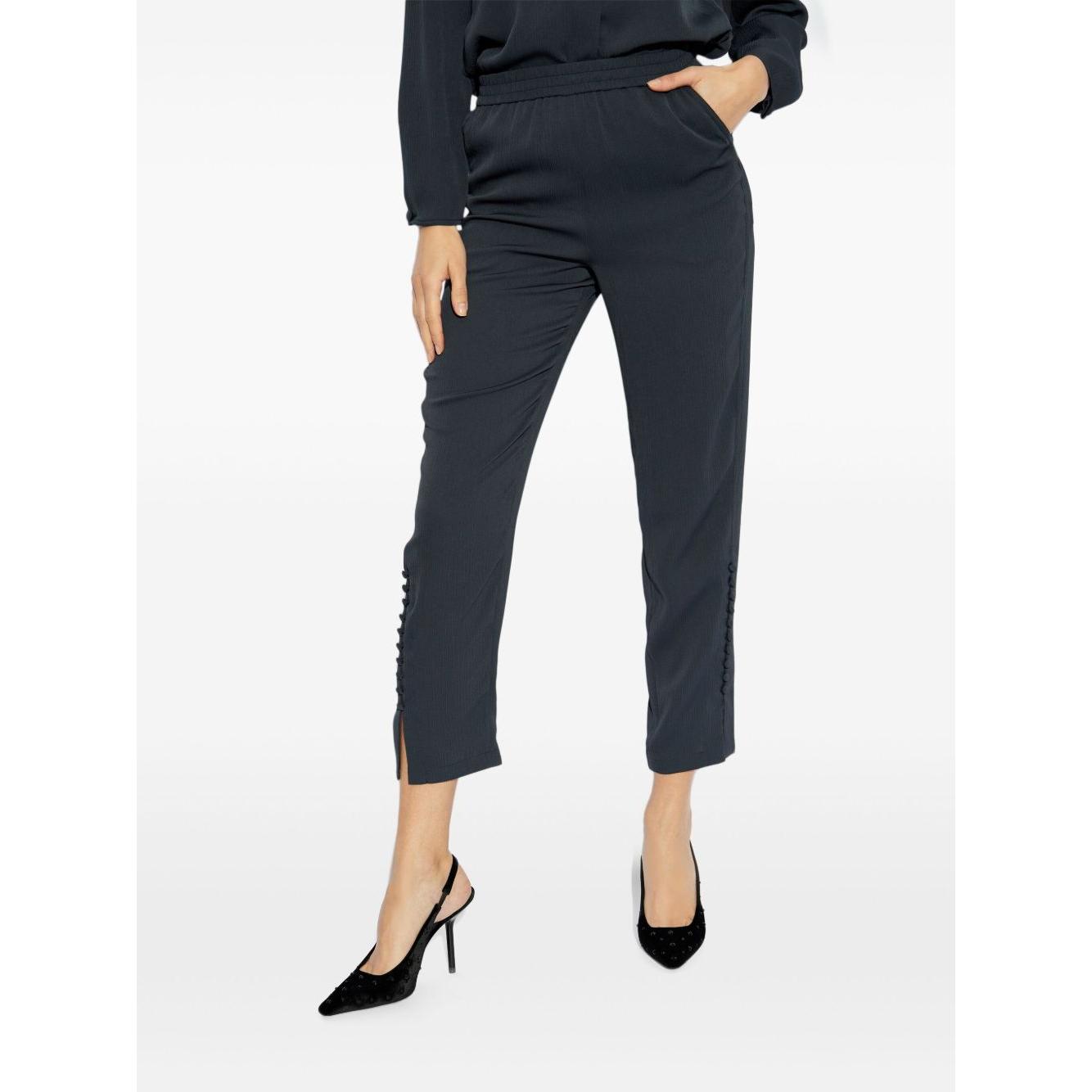 Emporio Armani relaxed fit trousers Trousers Emporio Armani Dark Slate Gray
