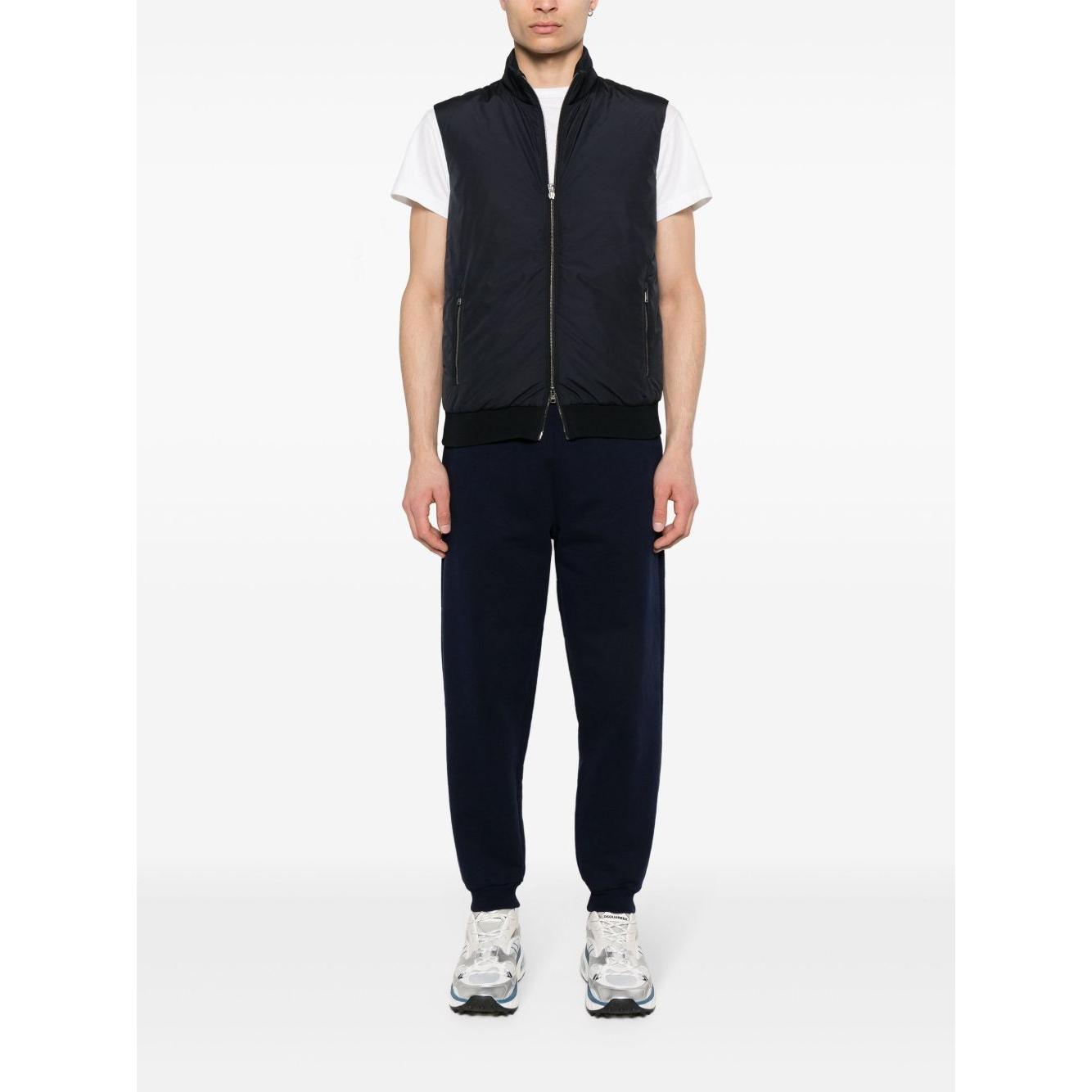 Herno Jackets Blue Vests Herno Black