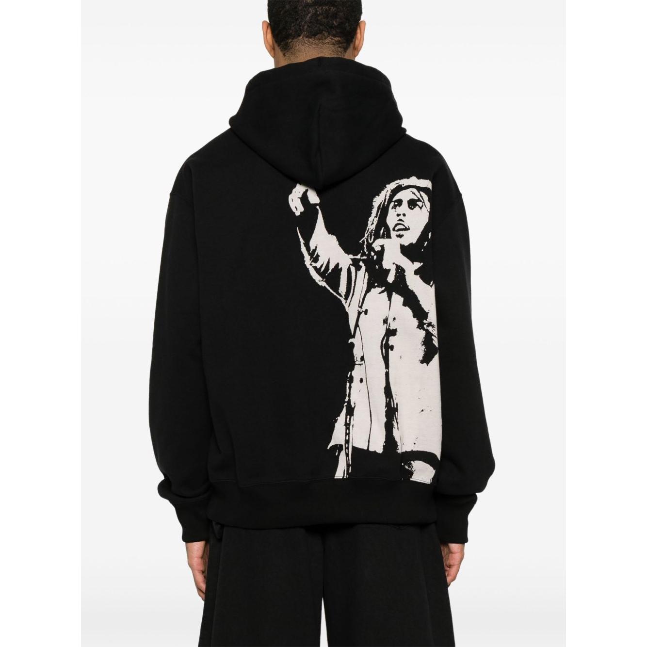 Junya Watanabe Sweaters Black Topwear Junya Watanabe White Smoke
