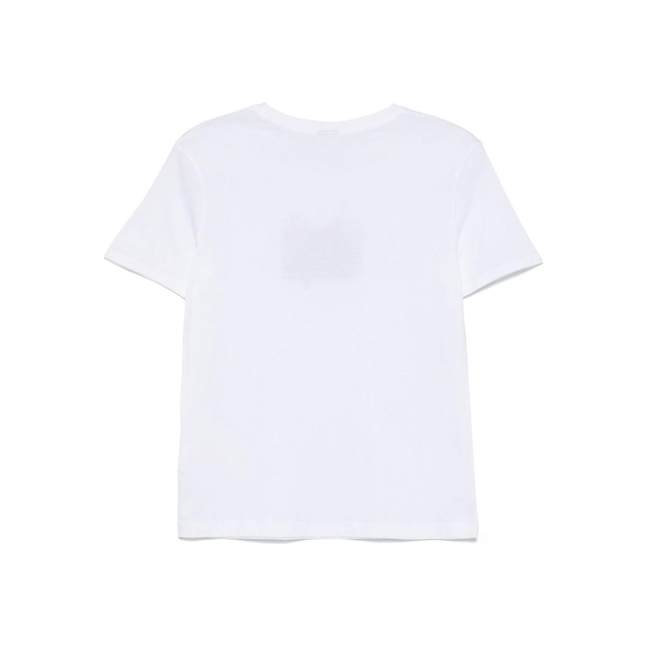 PS By Paul Smith T-shirts and Polos White Topwear PS By Paul Smith Lavender