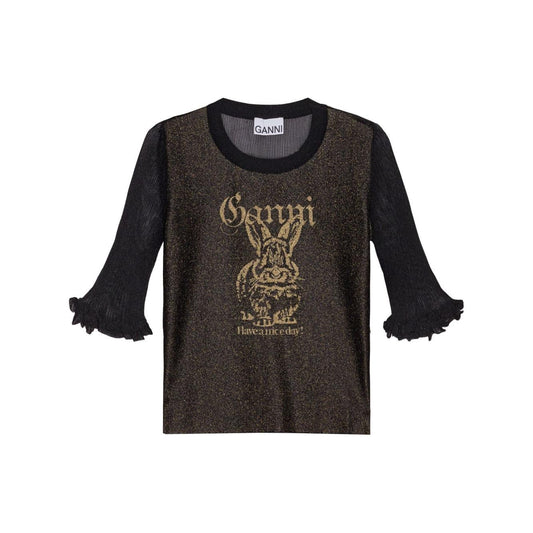 GANNI Sweaters Black