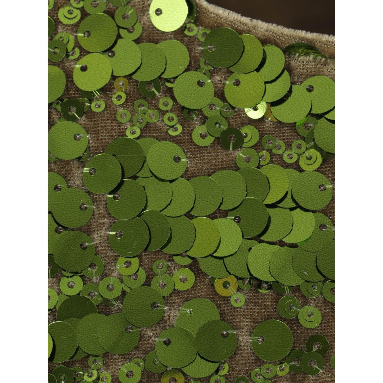 GANNI Top Green Topwear Ganni Dark Olive Green
