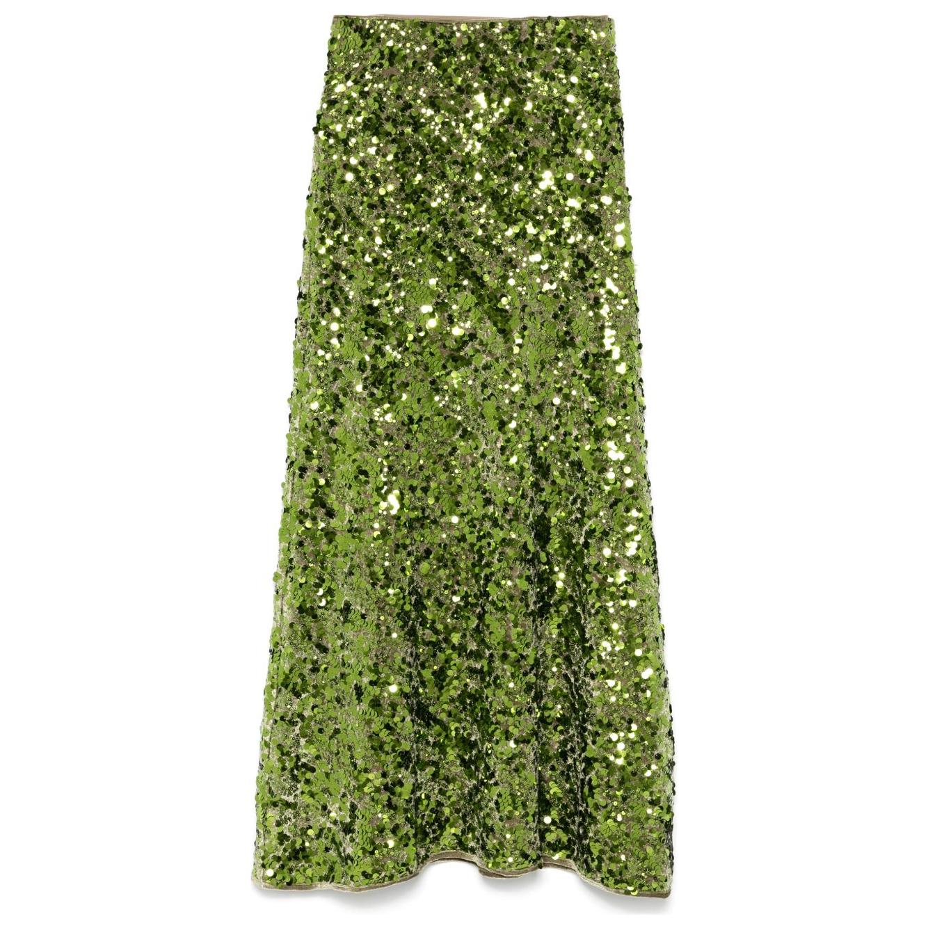 GANNI Skirts Green Skirts Ganni Dark Olive Green