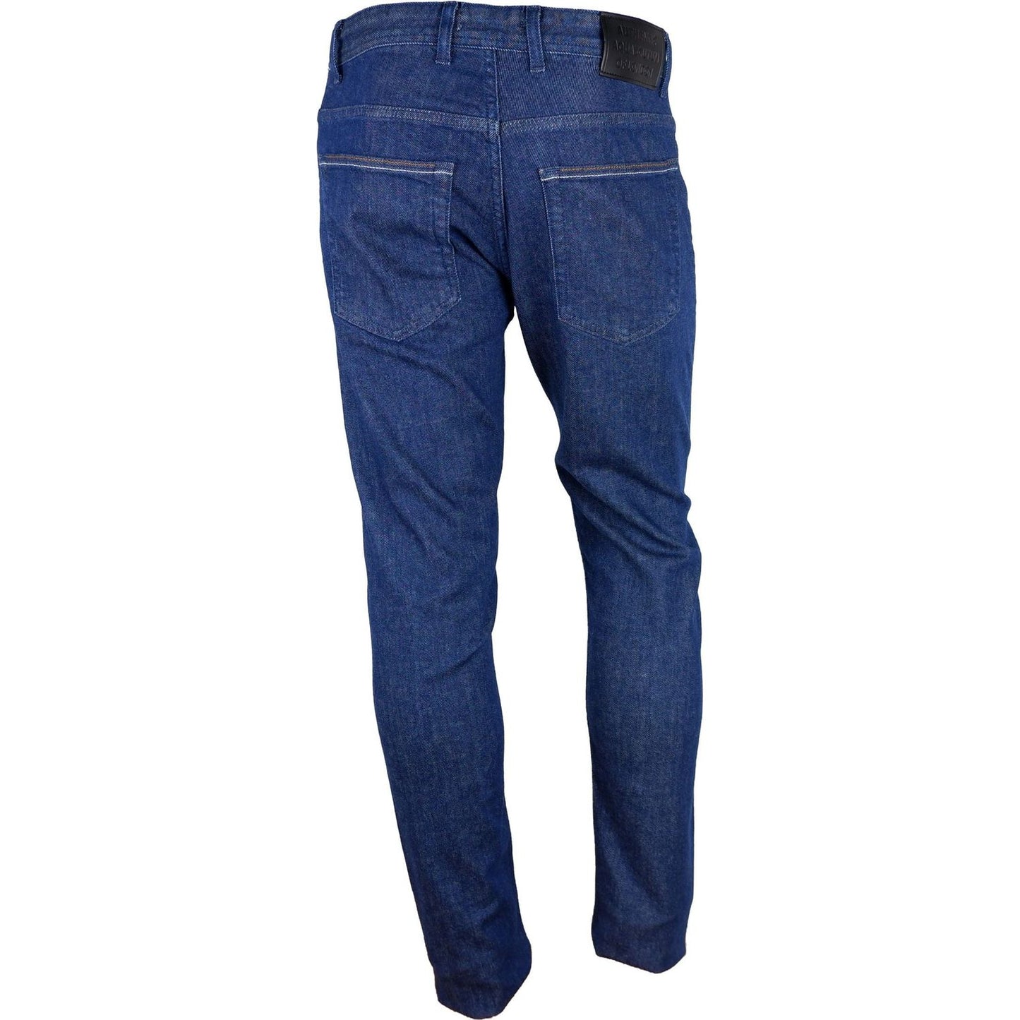 Aquascutum Elegant Dark Blue Denim for Men Aquascutum