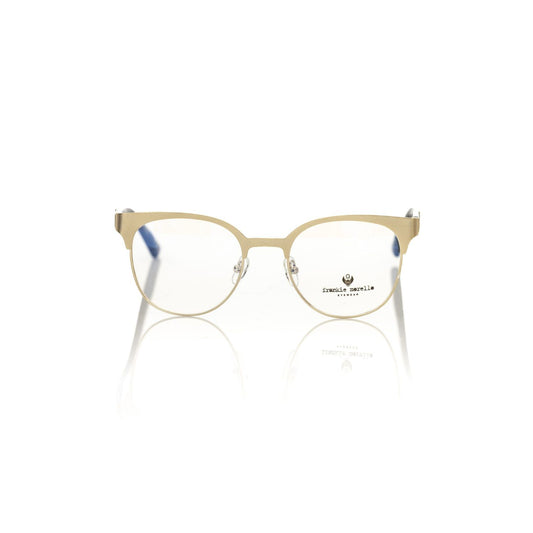 Frankie Morello Gold Metallic Women's Eyeglass Frame