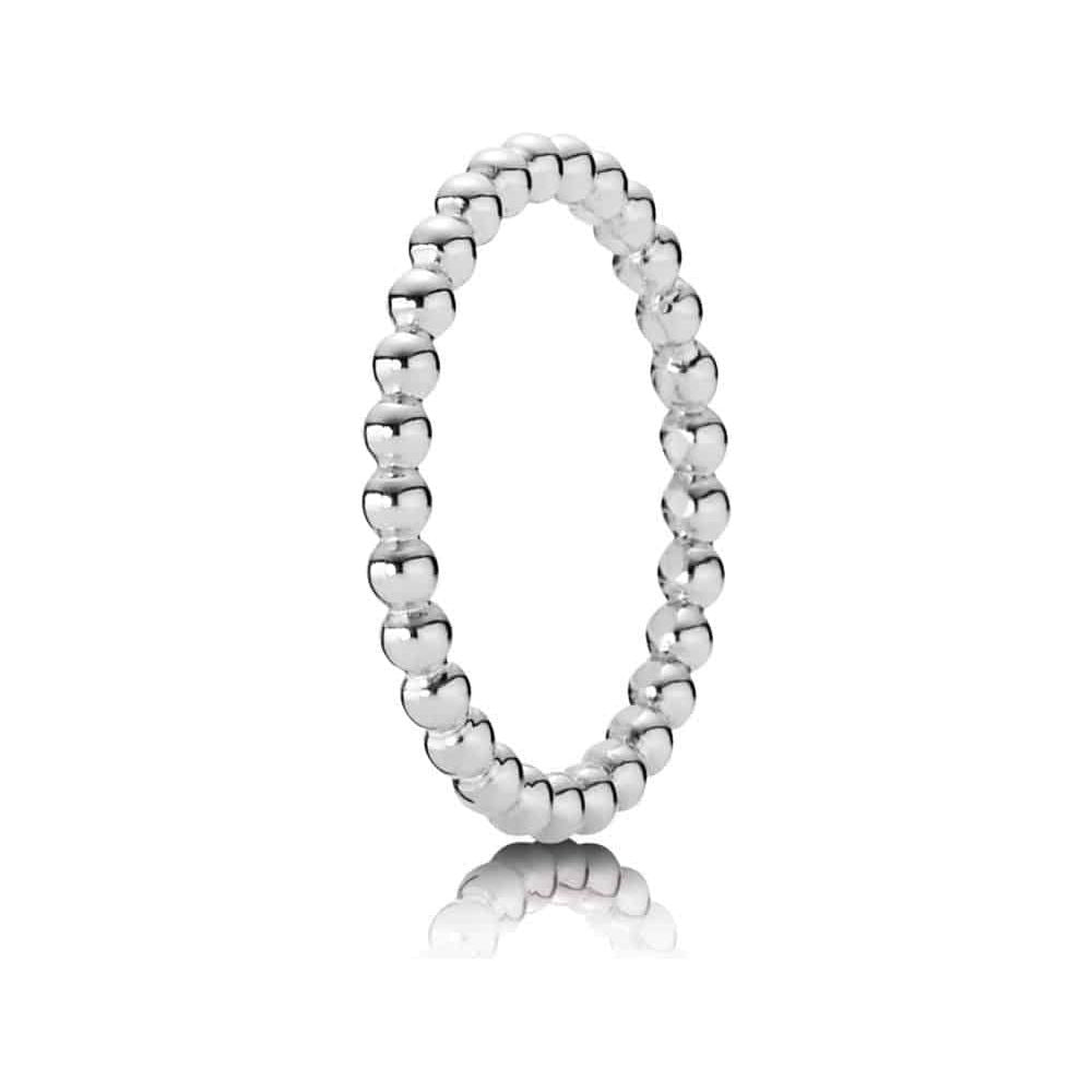 PANDORA JEWELS Mod. SILVER ING - Size 56 DESIGNER FASHION JEWELLERY PANDORA