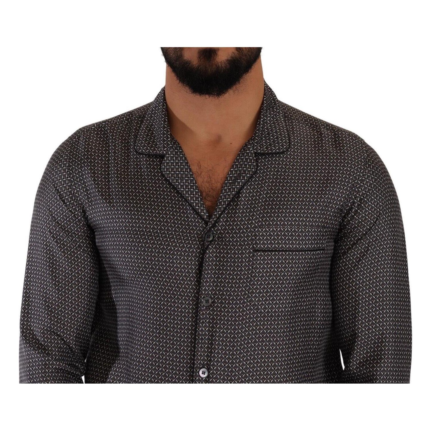 Dolce & Gabbana Elegant Silk Button Down Shirt Dolce & Gabbana