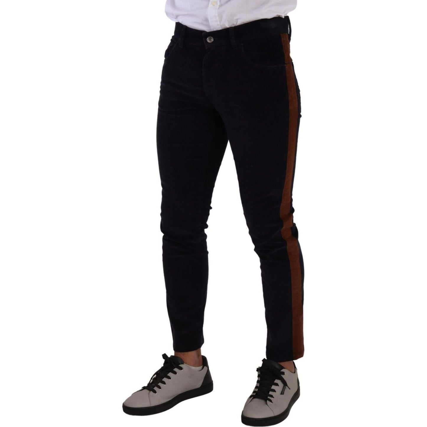 Dolce & Gabbana Elegant Slim Fit Denim for the Modern Man Dolce & Gabbana