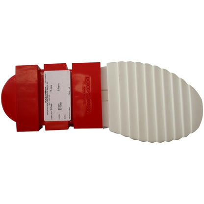 Dolce & Gabbana White Red Sorrento Sandals Sneakers Dolce & Gabbana