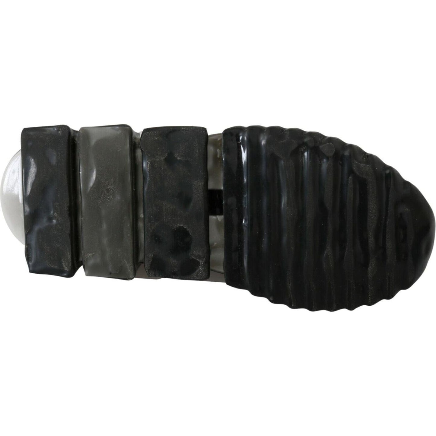 Dolce & Gabbana Black White SORRENTO Sport Stretch Sneakers Dolce & Gabbana