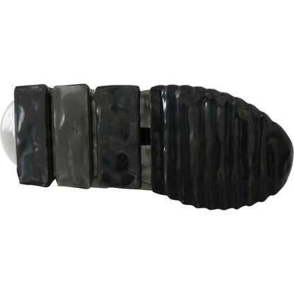 Dolce & Gabbana Black White SORRENTO Sport Stretch Sneakers Dolce & Gabbana