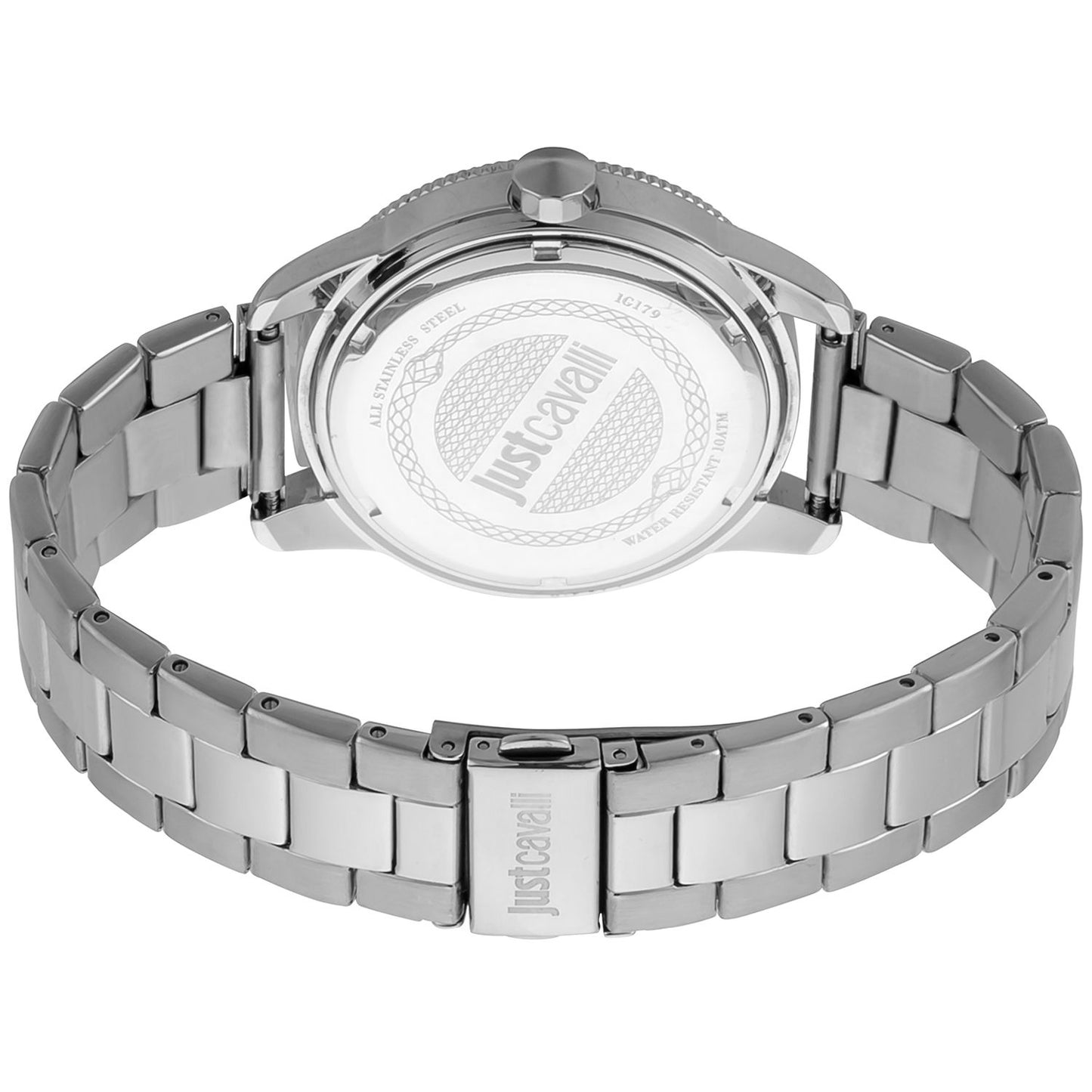 Just Cavalli Silver Men Watch Just Cavalli