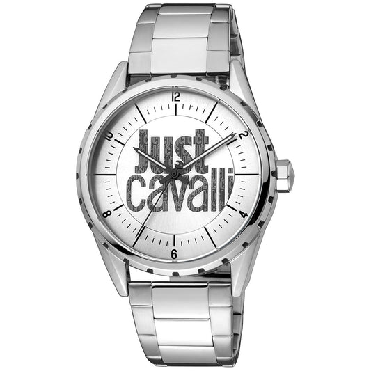 Just Cavalli Silver Men Watch Just Cavalli