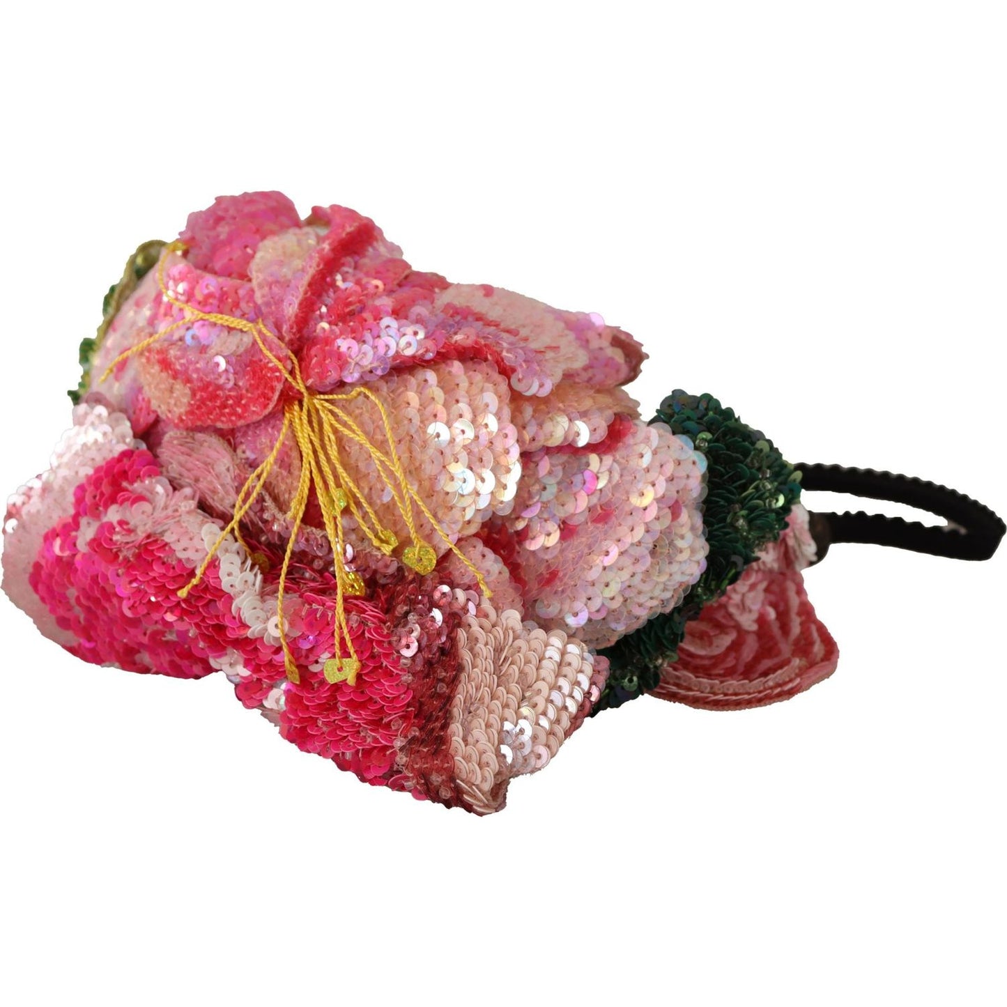 Dolce & Gabbana Multicolored Sequined Diadem Headband Dolce & Gabbana