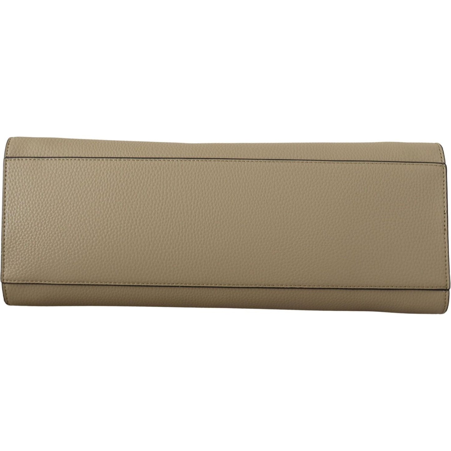 Karl Lagerfeld Sage Green Leather Tote Bag