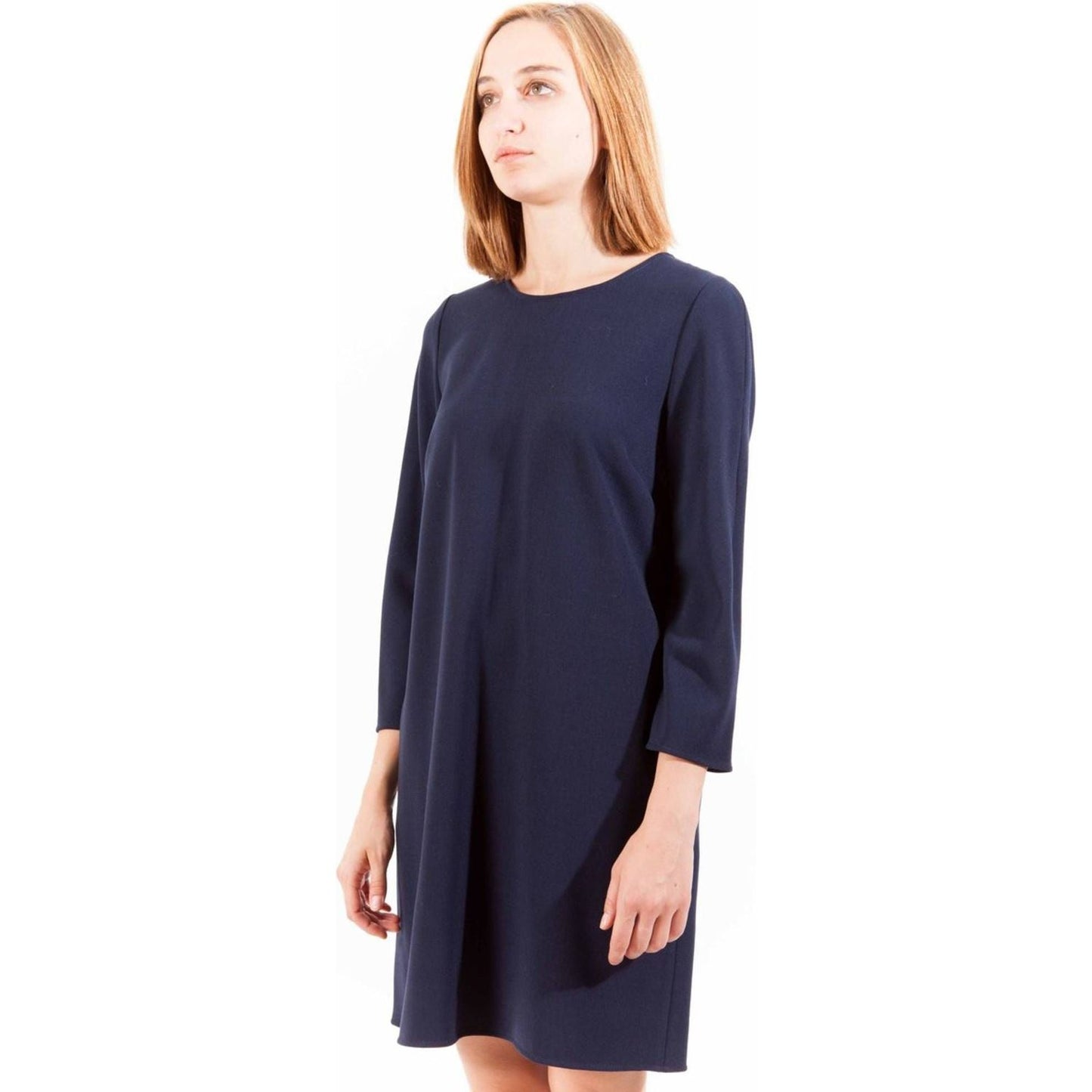 Gant Blue Wool Women Dress Gant