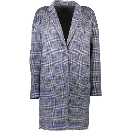 Gant Gray Wool Women Coat Gant