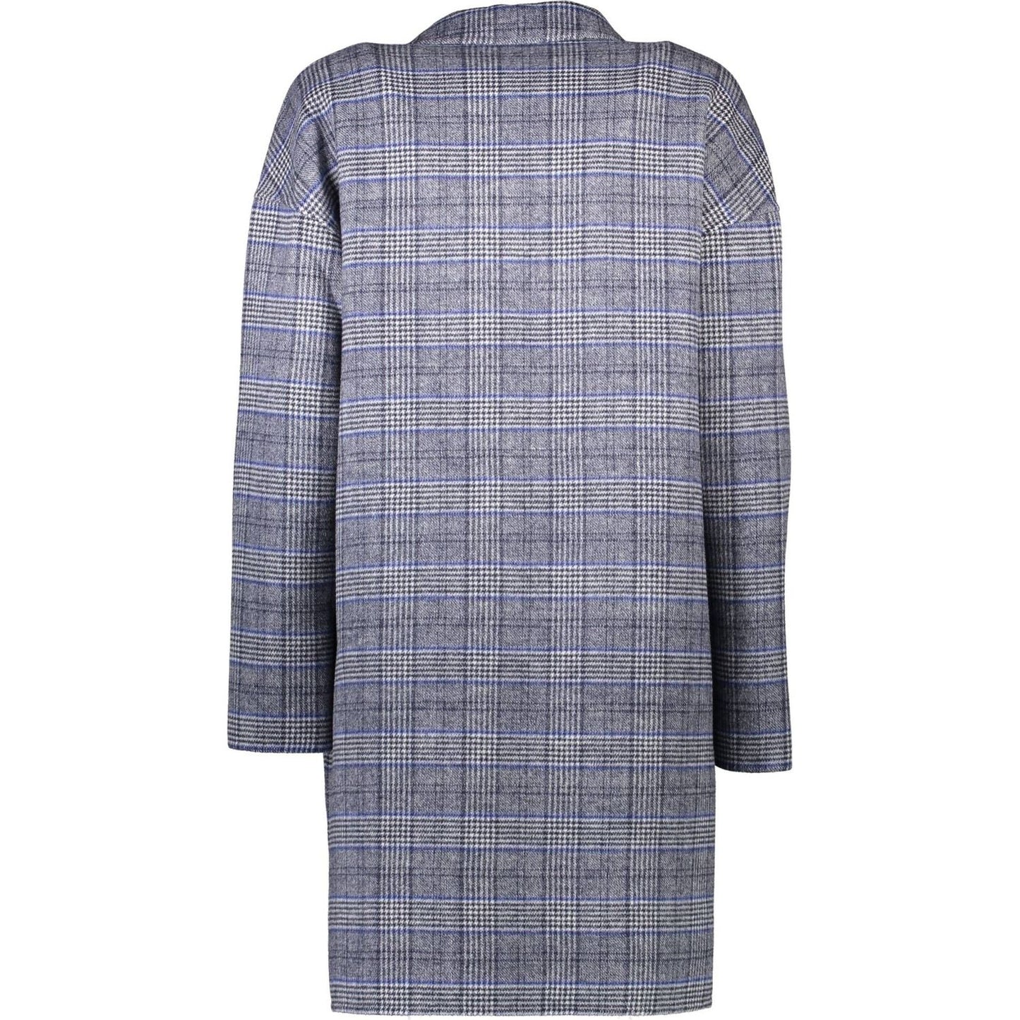 Gant Gray Wool Women Coat Gant