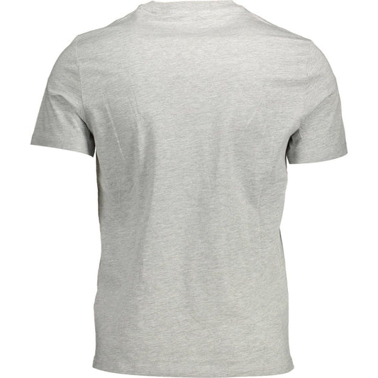 Guess Jeans Gray Cotton Men T-Shirt Guess Jeans