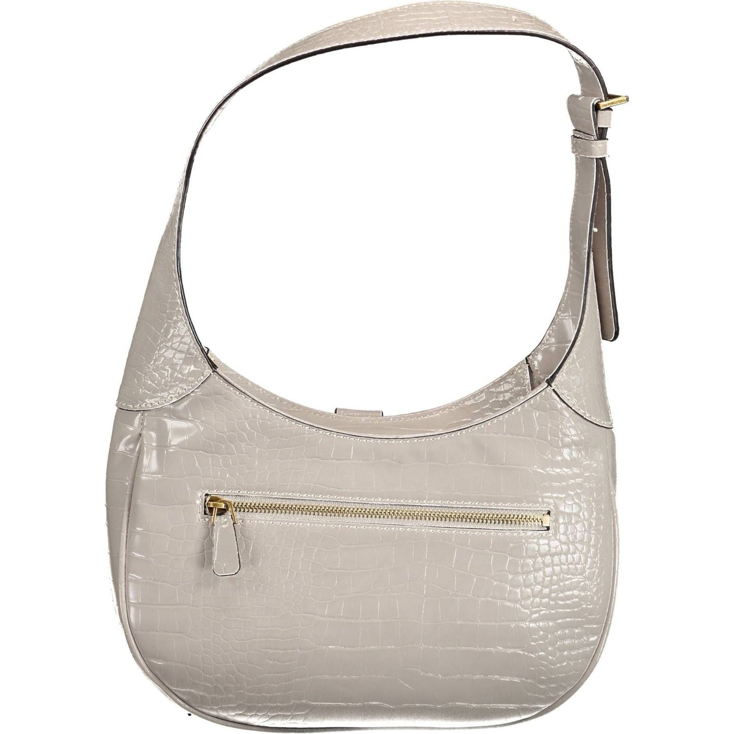 Guess Jeans Gray Polyethylene Women Handbag Guess Jeans