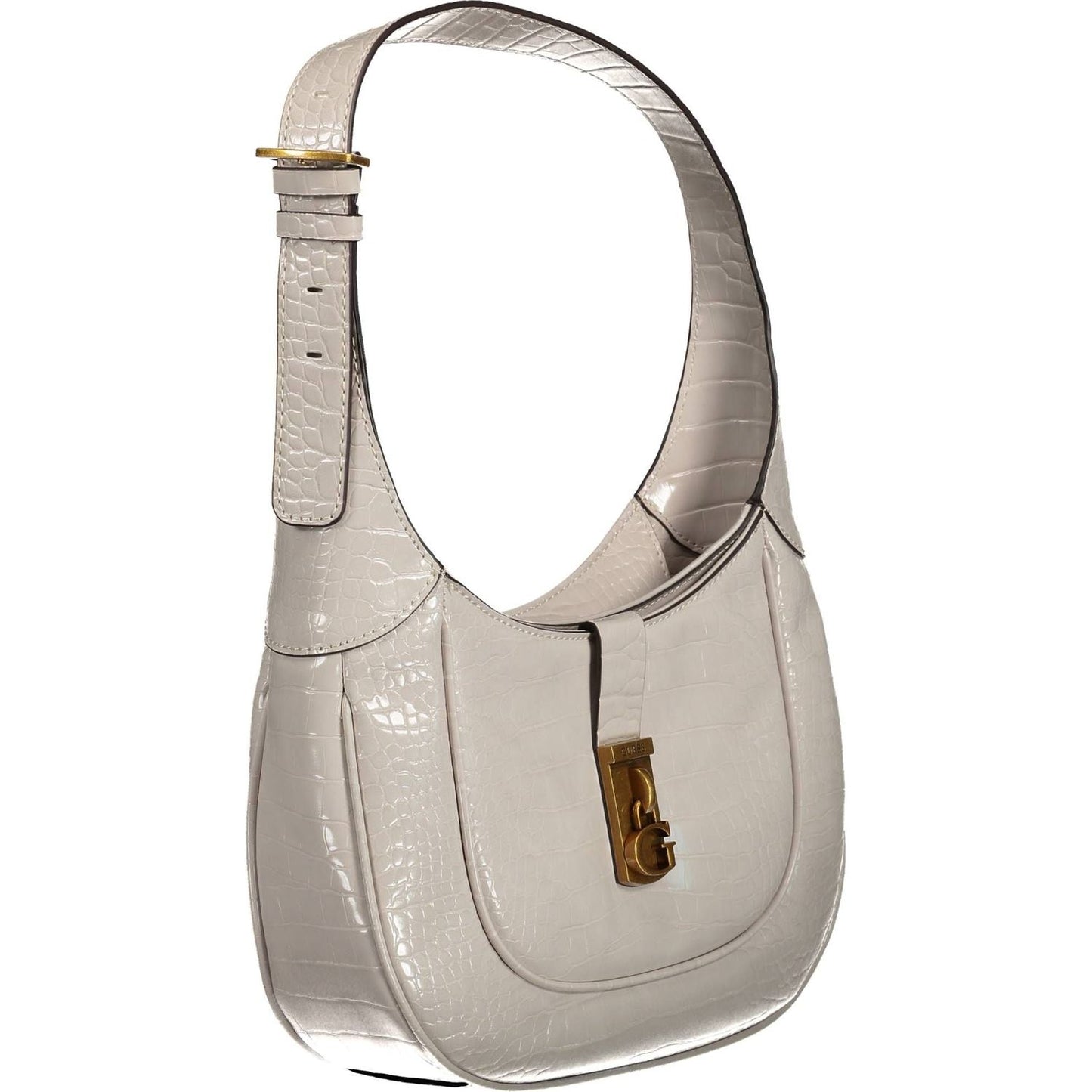 Guess Jeans Gray Polyethylene Women Handbag Guess Jeans