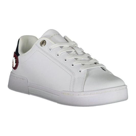 Tommy Hilfiger White Polyethylene Women Sneaker Tommy Hilfiger