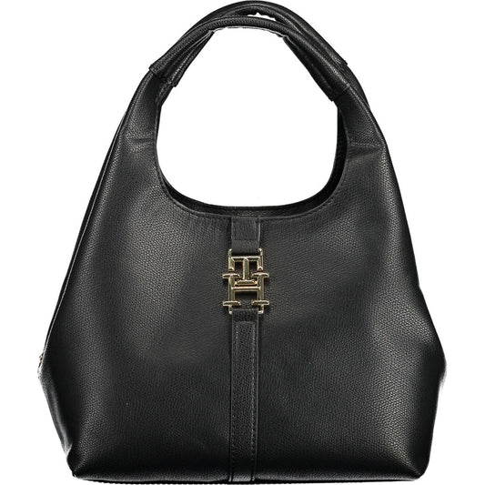 Tommy Hilfiger Black Polyethylene Women Handbag Tommy Hilfiger