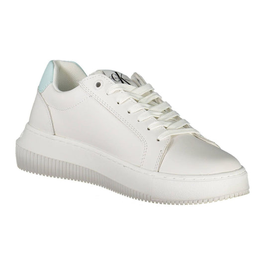 Calvin Klein White Leather Women Sneaker Calvin Klein