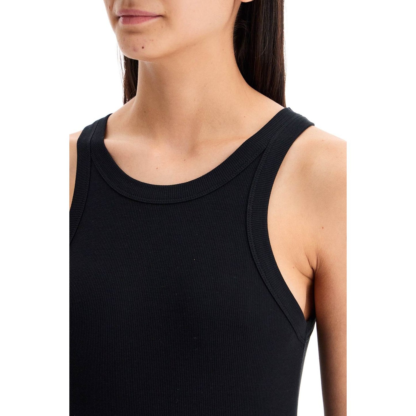 Toteme curved rib tank top Topwear Toteme