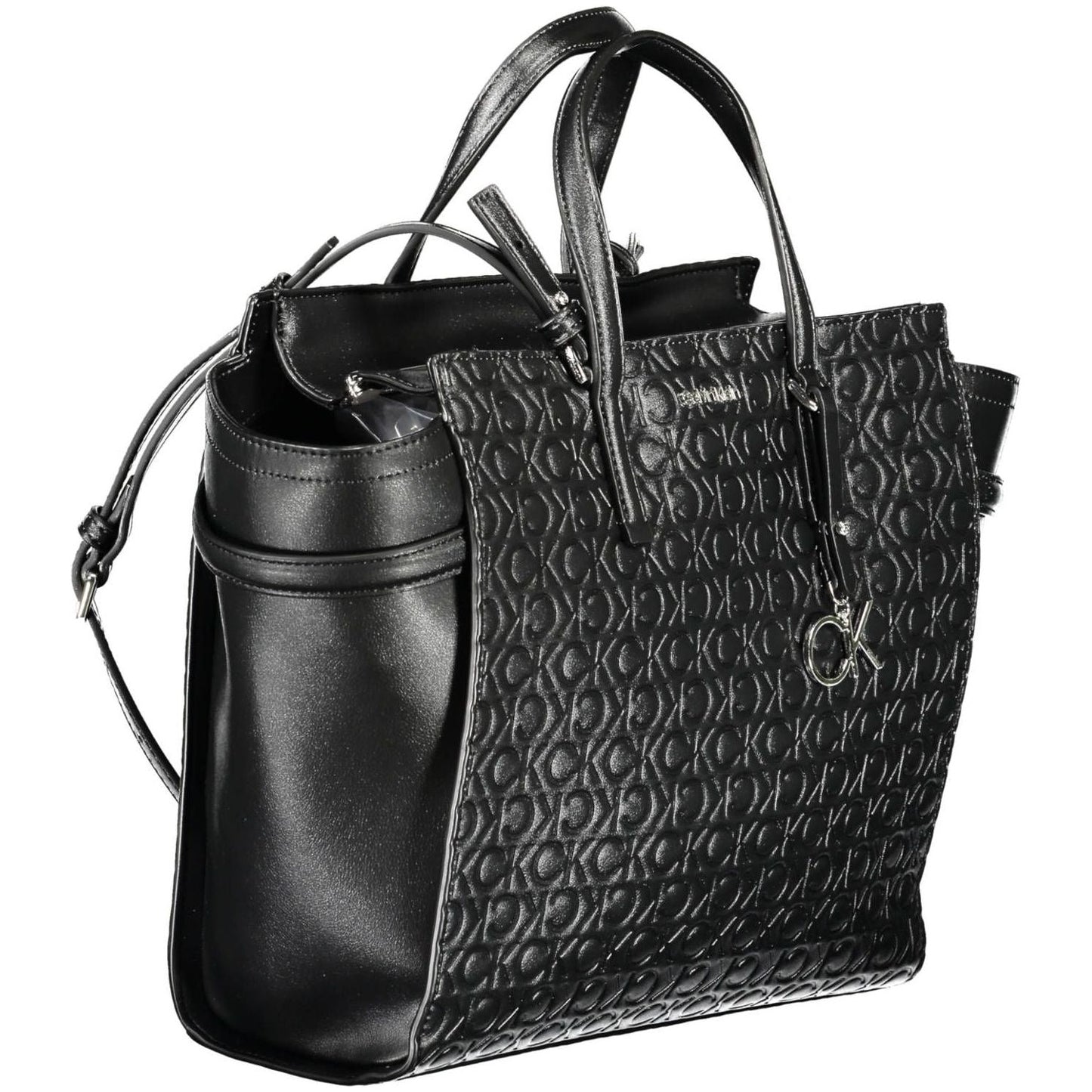 Calvin Klein Black Polyester Women Handbag Calvin Klein