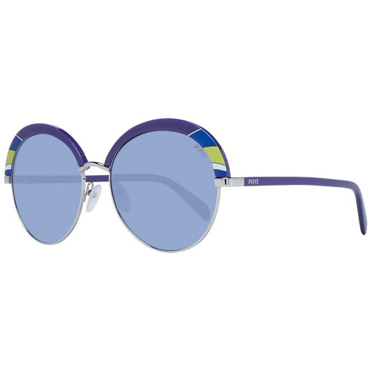 Emilio Pucci Multicolor Metal & Plastic Sunglasses