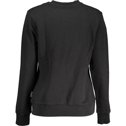 Napapijri Black Cotton Women Sweater Napapijri