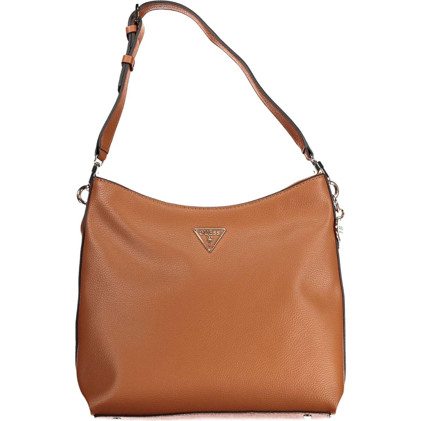 Guess Jeans Brown Polyethylene Women Handbag Guess Jeans