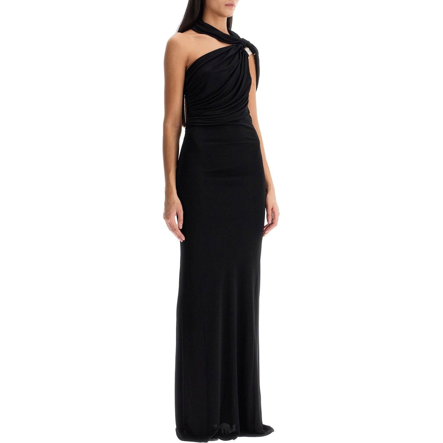 Christopher Esber asymmetric american neckline dress with asym Dresses Christopher Esber