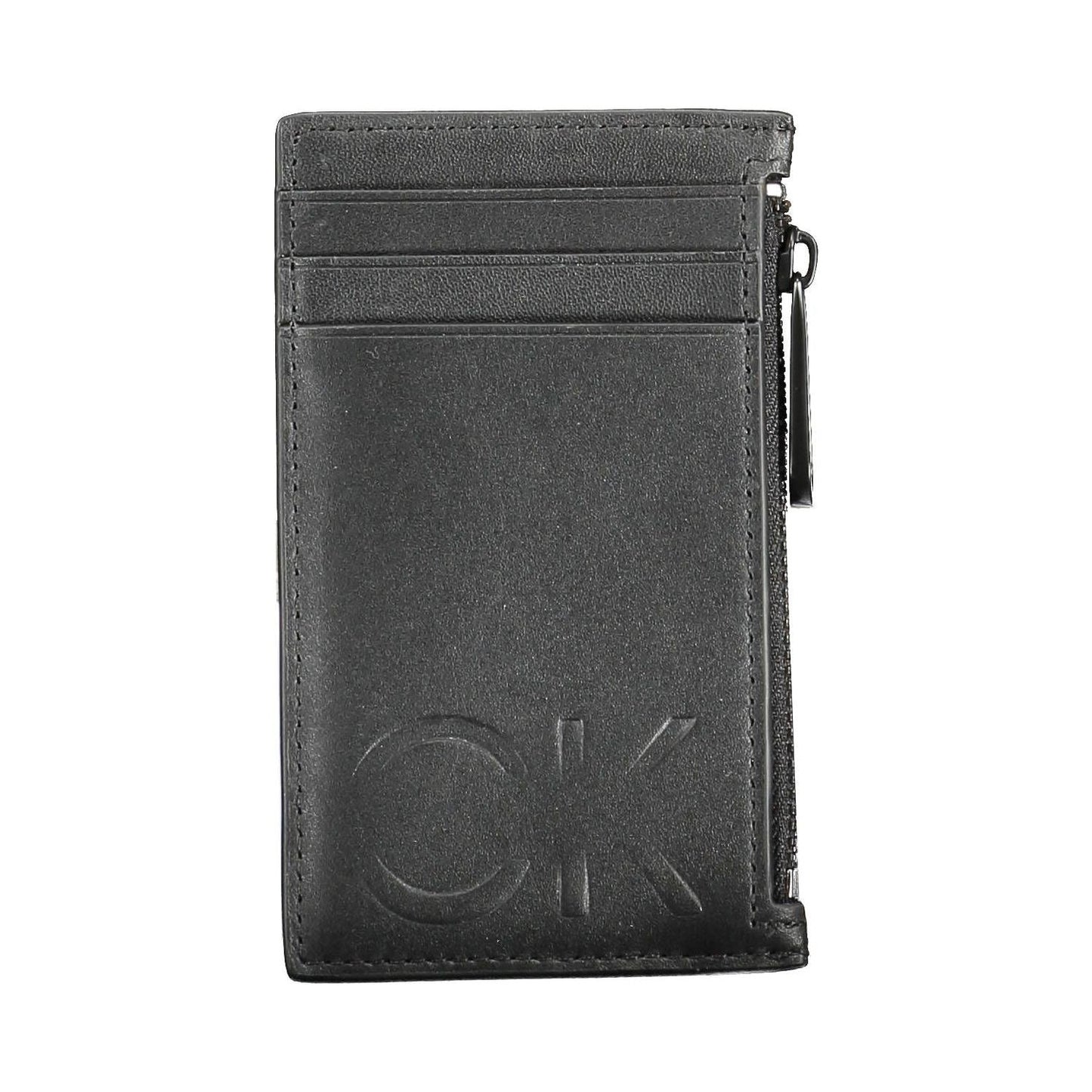 Calvin Klein Black Leather Men Wallet Calvin Klein