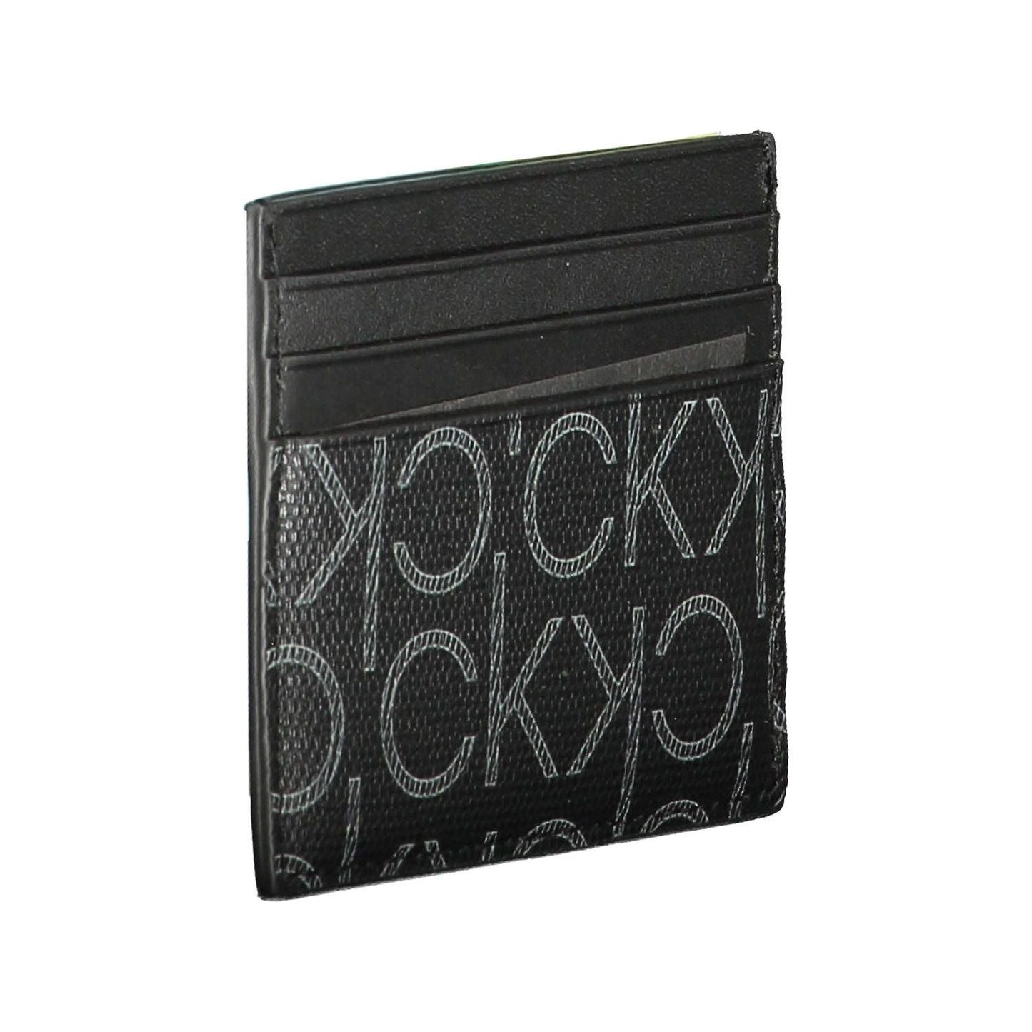 Calvin Klein Black Polyethylene Men Wallet Calvin Klein