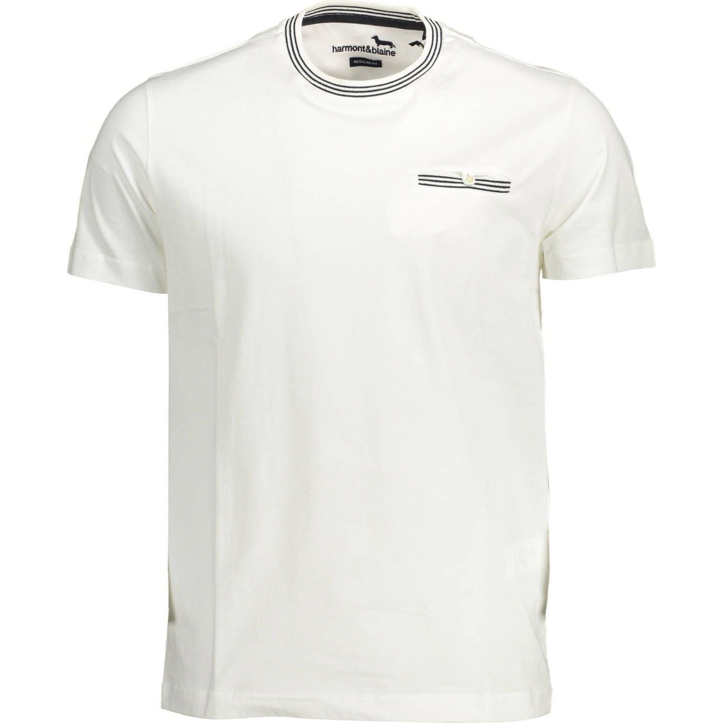 Harmont & Blaine White Cotton Men T-Shirt Harmont & Blaine