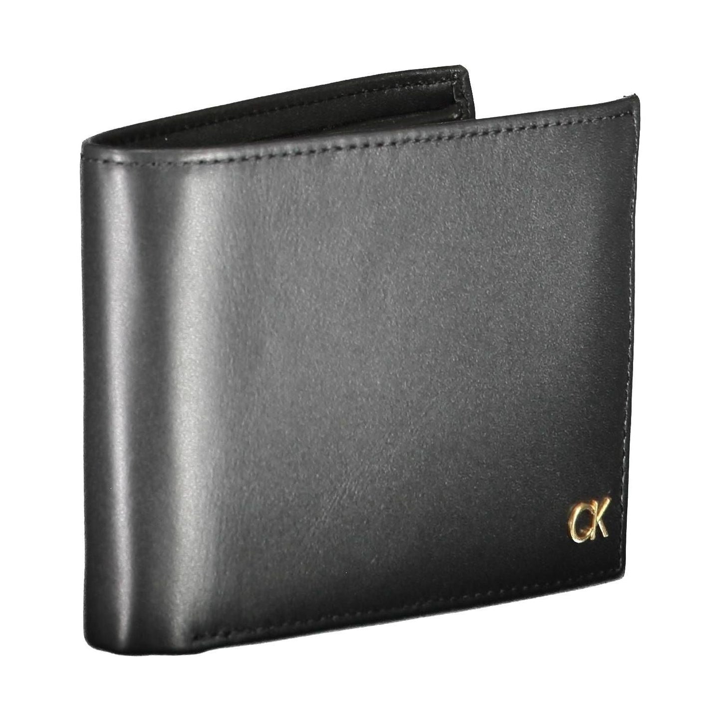 Calvin Klein Black Leather Men Wallet Calvin Klein