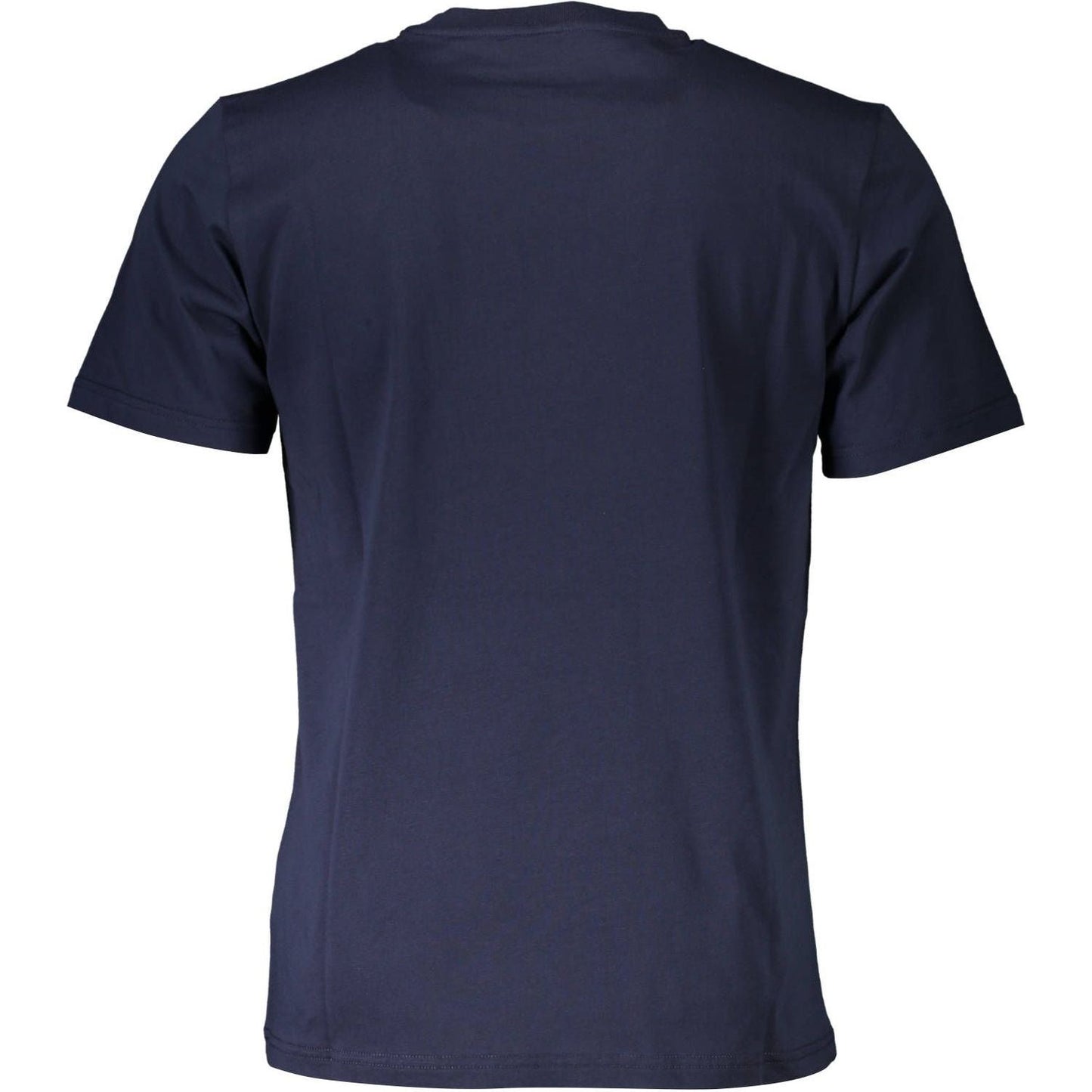 North Sails Blue Cotton Men T-Shirt North Sails