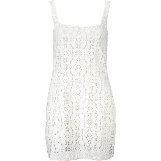 Desigual White Polyester Women Dress Desigual