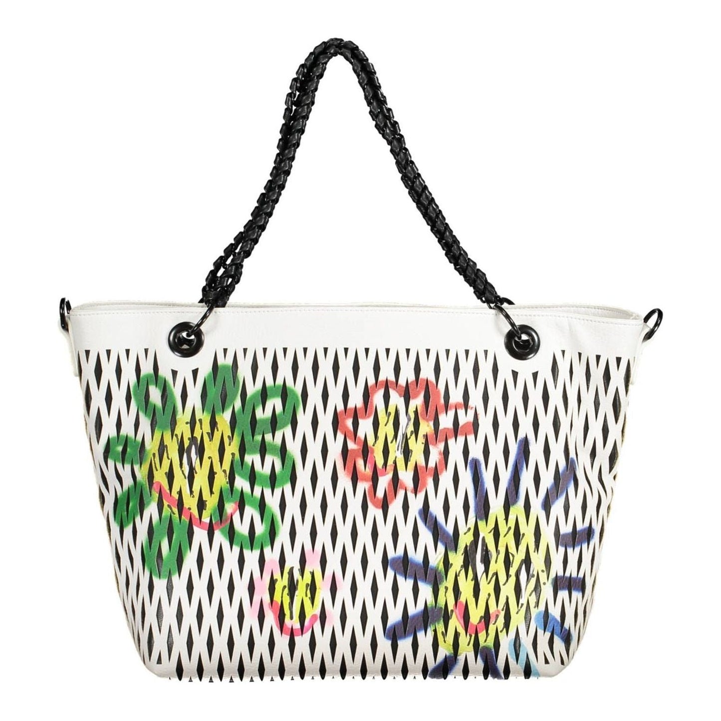 Desigual White Polyethylene Women Handbag Desigual