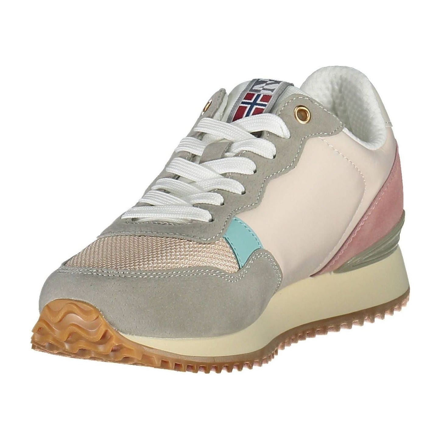 Napapijri Pink Polyester Womens Sneaker Napapijri