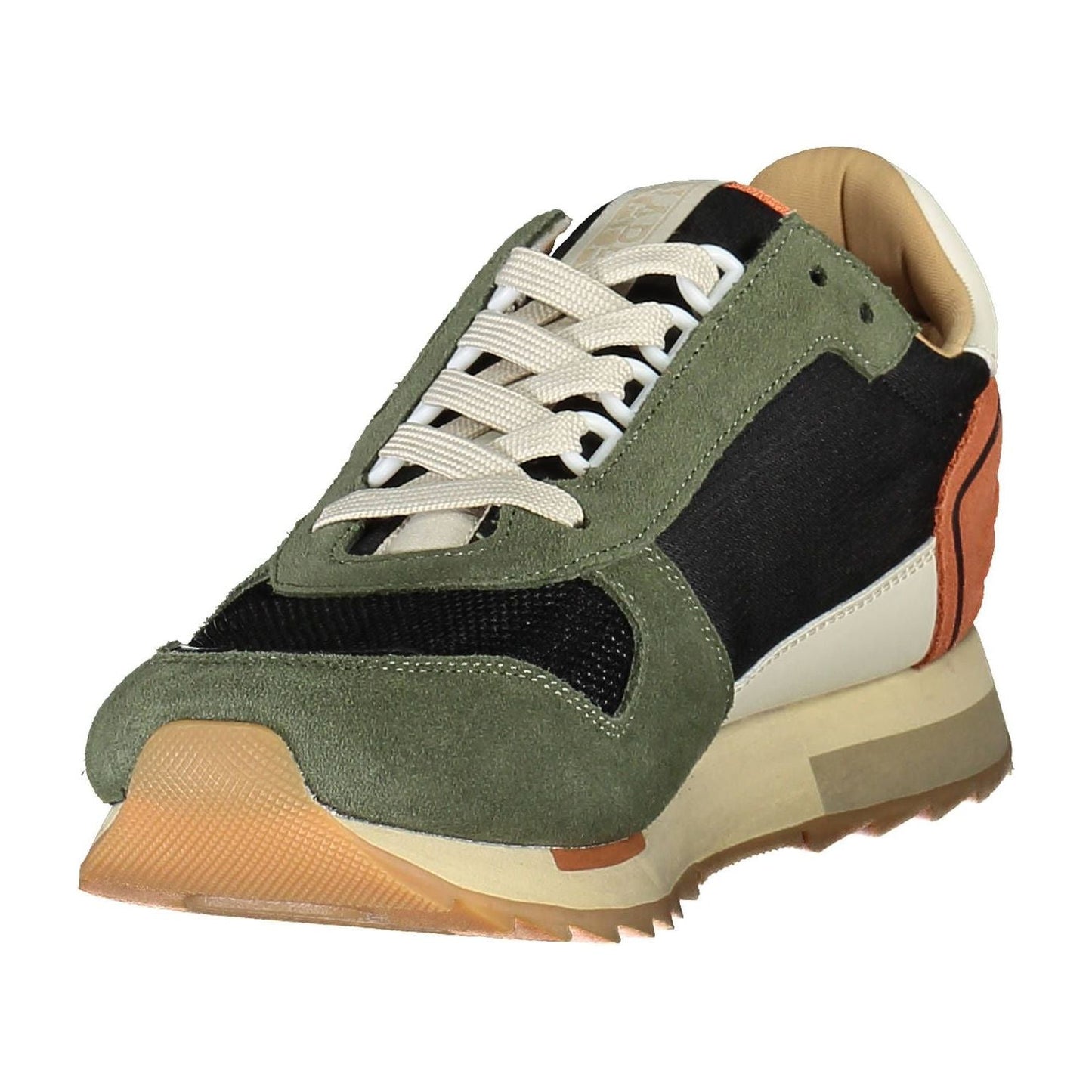 Napapijri Green Polyethylene Men Sneaker Napapijri