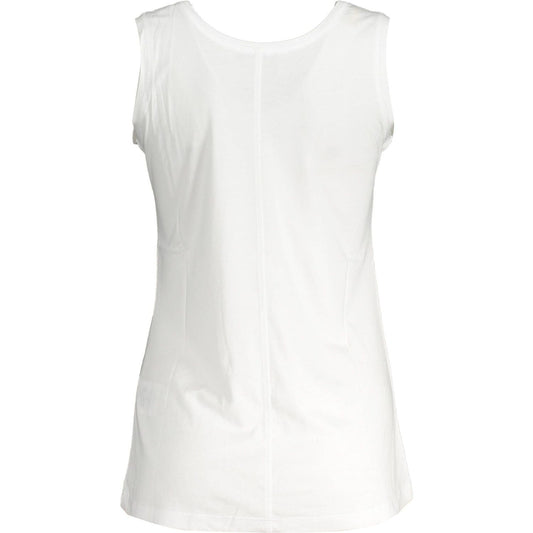 North Sails White Viscose Women Top North Sails