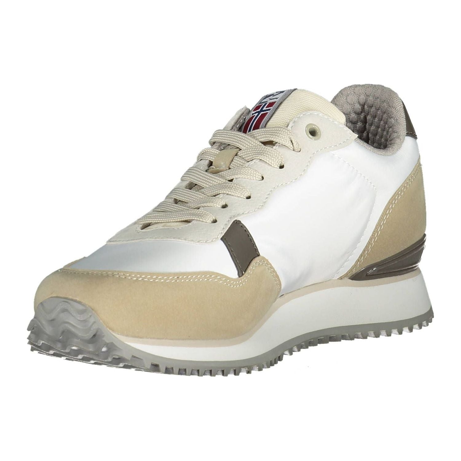 Napapijri White Polyester Men Sneaker