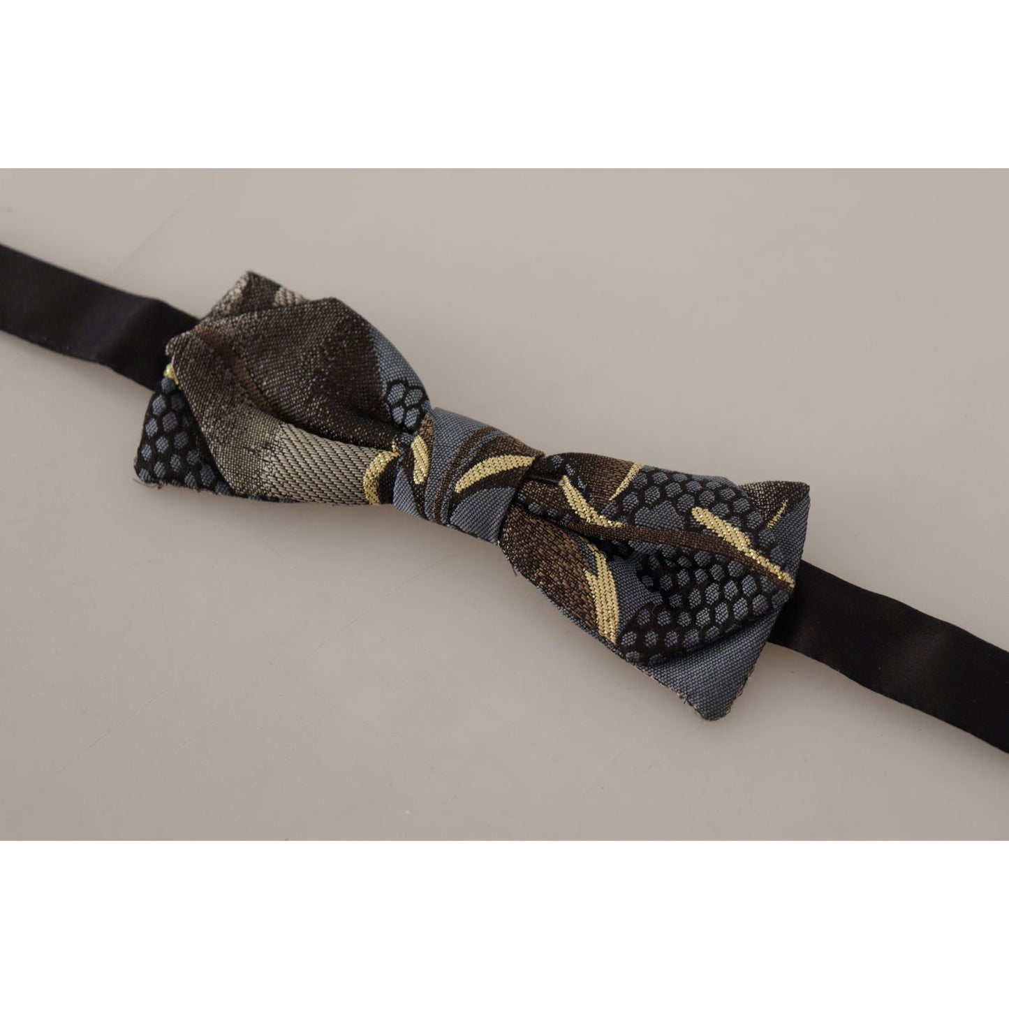 Dolce & Gabbana Elegant Multicolor Silk Bow Tie Dolce & Gabbana