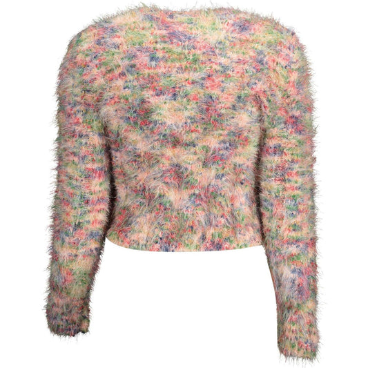 Desigual Pink Polyamide Women Sweater Desigual