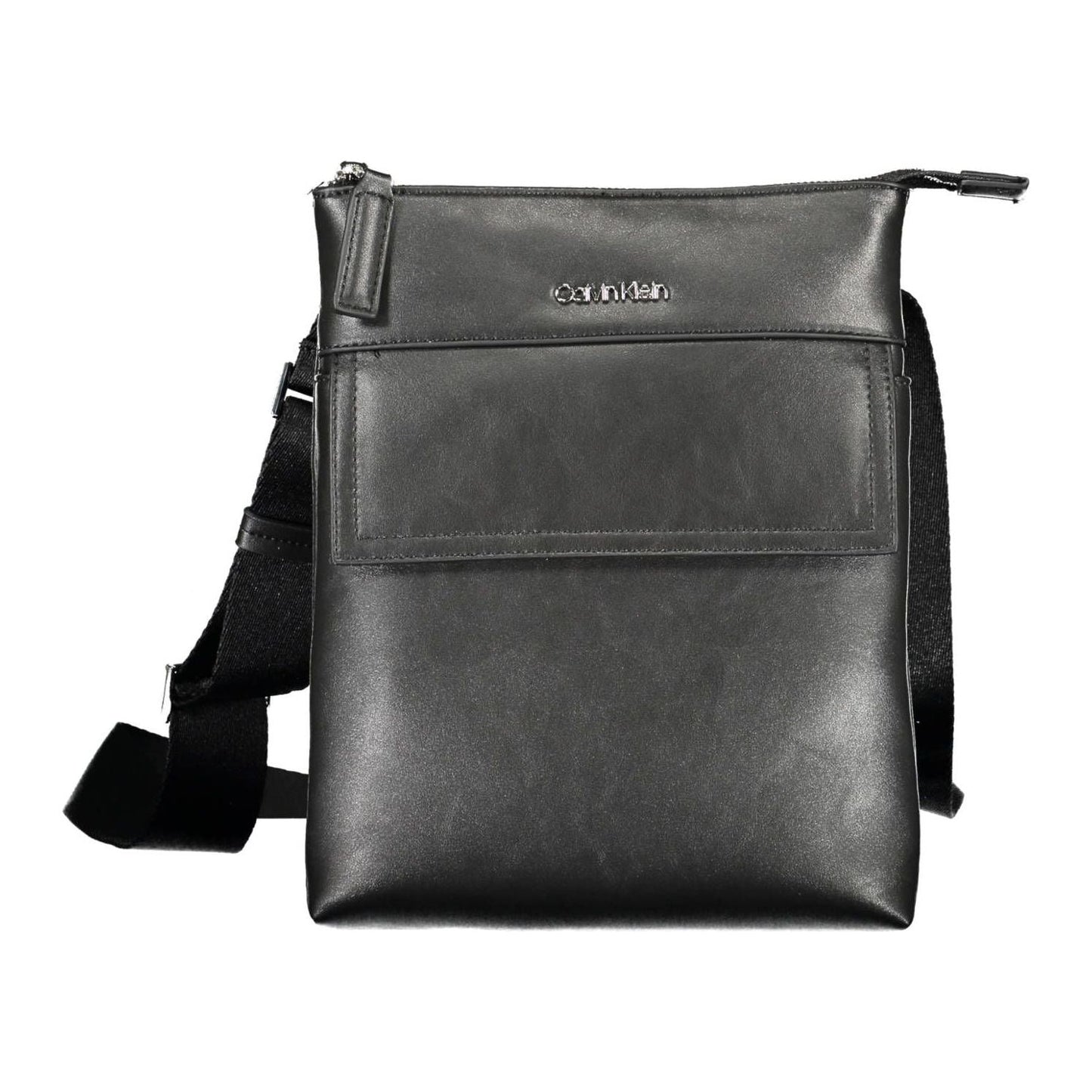 Calvin Klein Black Polyester Men Shoulder Bag Calvin Klein