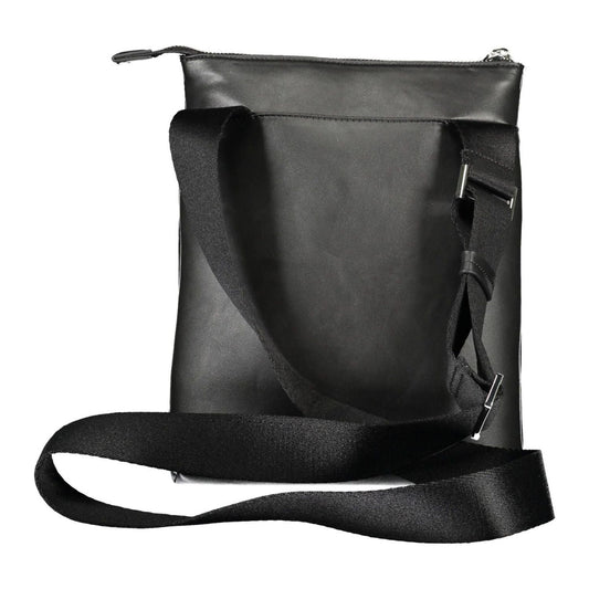 Calvin Klein Black Polyester Men Shoulder Bag Calvin Klein