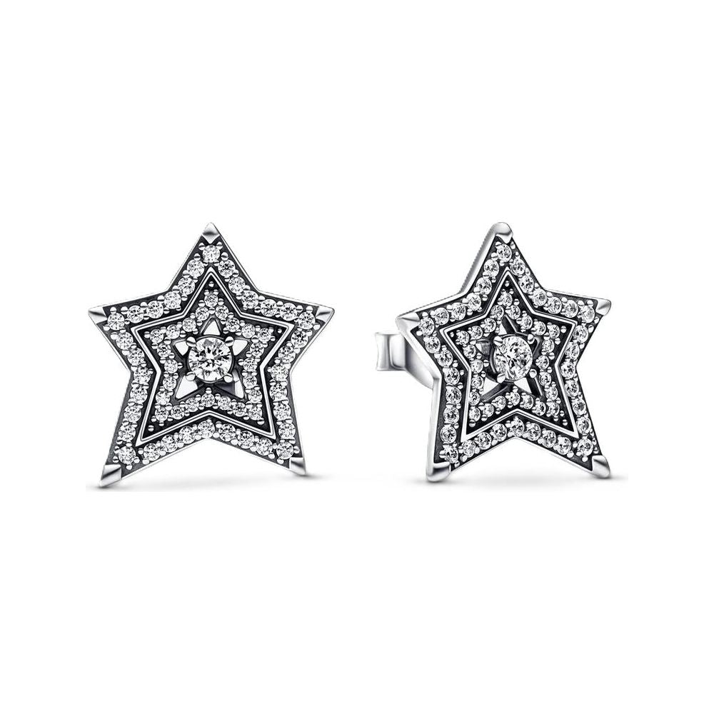 PANDORA JEWELS Mod. CELESTIAL ASYMMETRIC STAR DESIGNER FASHION JEWELLERY PANDORA